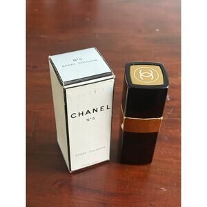 Vintage Chanel No. 5 Spray Womens Cologne 1 1/2 oz refillable  in box